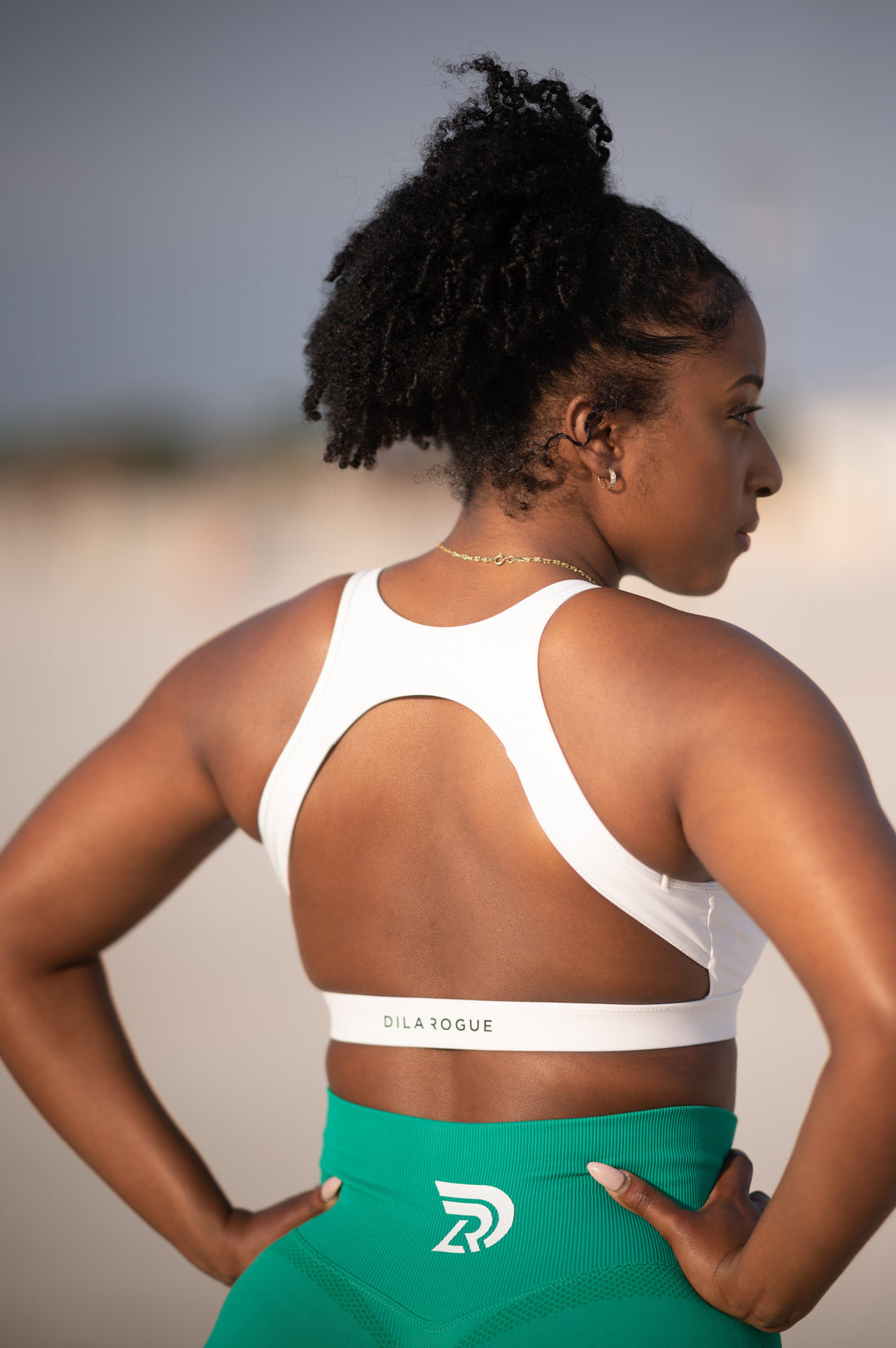 V Cut Sports Bra